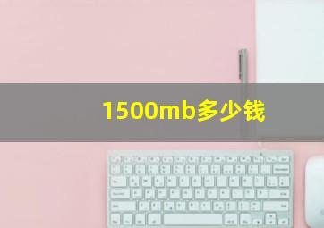 1500mb多少钱