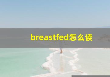 breastfed怎么读