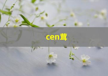 cen茸