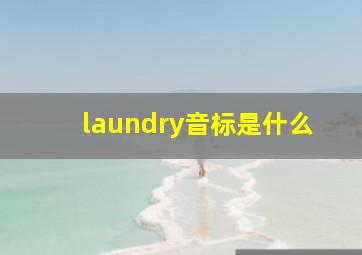 laundry音标是什么