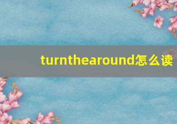 turnthearound怎么读