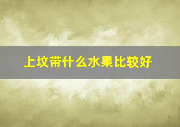 上坟带什么水果比较好