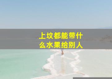 上坟都能带什么水果给别人