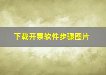 下载开票软件步骤图片