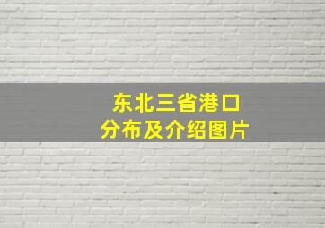 东北三省港口分布及介绍图片