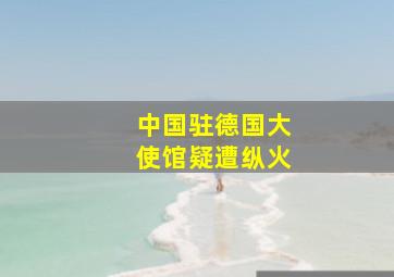 中国驻德国大使馆疑遭纵火