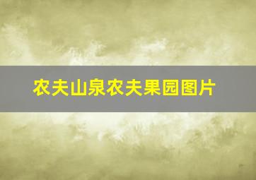 农夫山泉农夫果园图片