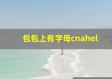 包包上有字母cnahel