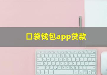 口袋钱包app贷款