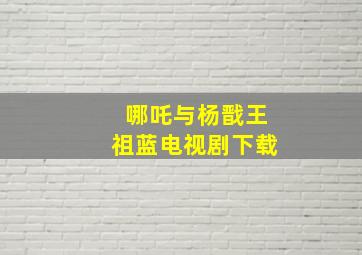 哪吒与杨戬王祖蓝电视剧下载