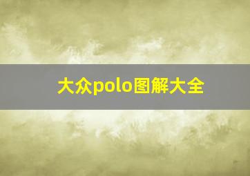 大众polo图解大全