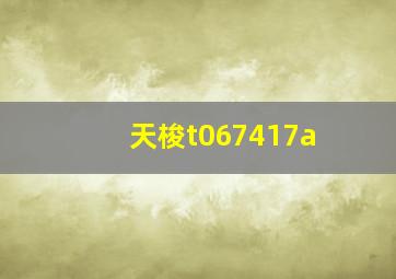 天梭t067417a