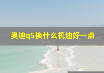 奥迪q5换什么机油好一点