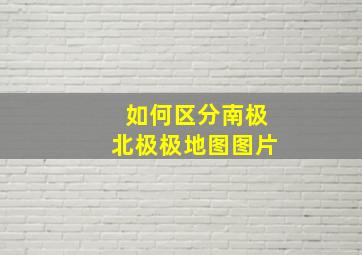 如何区分南极北极极地图图片