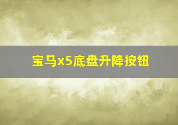 宝马x5底盘升降按钮