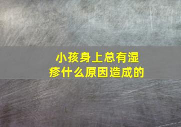 小孩身上总有湿疹什么原因造成的