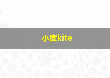 小度kite