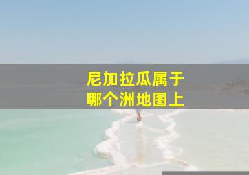 尼加拉瓜属于哪个洲地图上