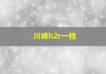 川崎h2r一档