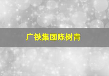 广铁集团陈树青