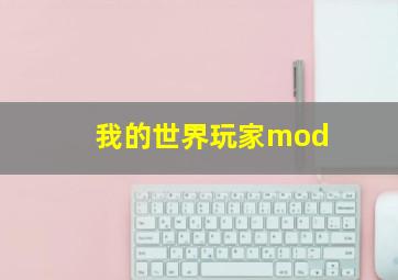 我的世界玩家mod