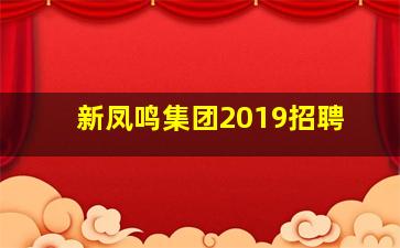 新凤鸣集团2019招聘