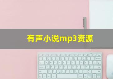 有声小说mp3资源