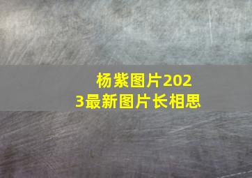 杨紫图片2023最新图片长相思