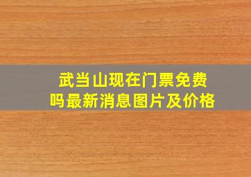 武当山现在门票免费吗最新消息图片及价格