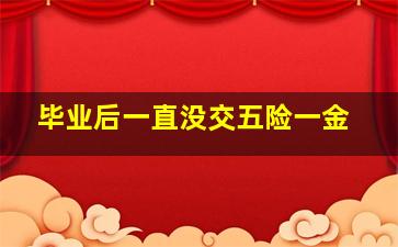 毕业后一直没交五险一金