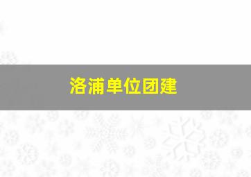 洛浦单位团建