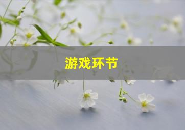 游戏环节