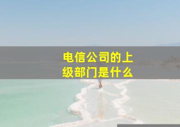 电信公司的上级部门是什么