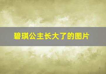 碧琪公主长大了的图片