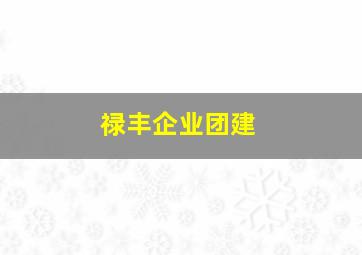 禄丰企业团建