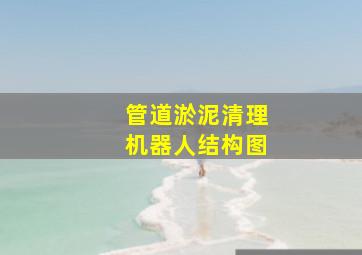 管道淤泥清理机器人结构图