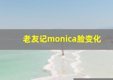 老友记monica脸变化