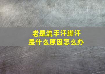 老是流手汗脚汗是什么原因怎么办