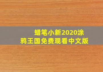 蜡笔小新2020涂鸦王国免费观看中文版