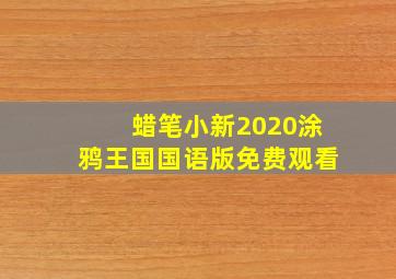 蜡笔小新2020涂鸦王国国语版免费观看