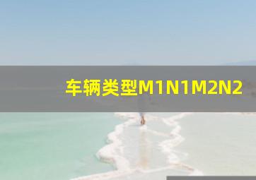 车辆类型M1N1M2N2