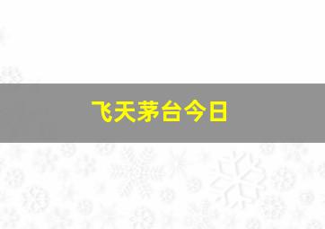 飞天茅台今日