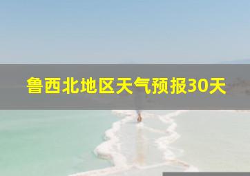 鲁西北地区天气预报30天